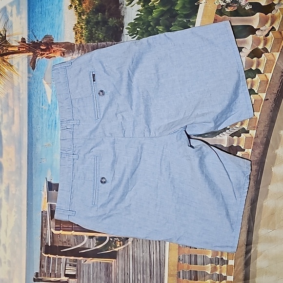Johnnie-O Blue Chino Shorts Size 33 - Picture 5 of 5